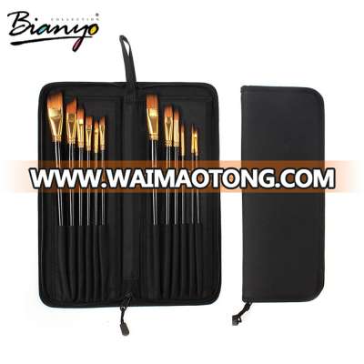 hot selling high quality 12pcs artist brushes sets