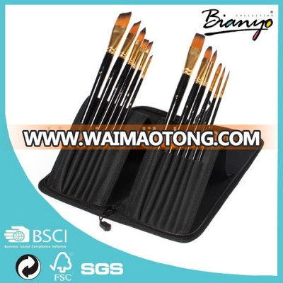 Wholesale 12 pcs Aritist Paint Brushes Set For Painting