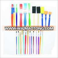 25pcs super value art brush set for kid & craft